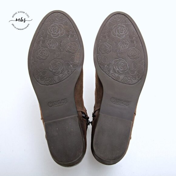 Carlos Santana Laney Textile Ankle Booties - Picture 12 of 14